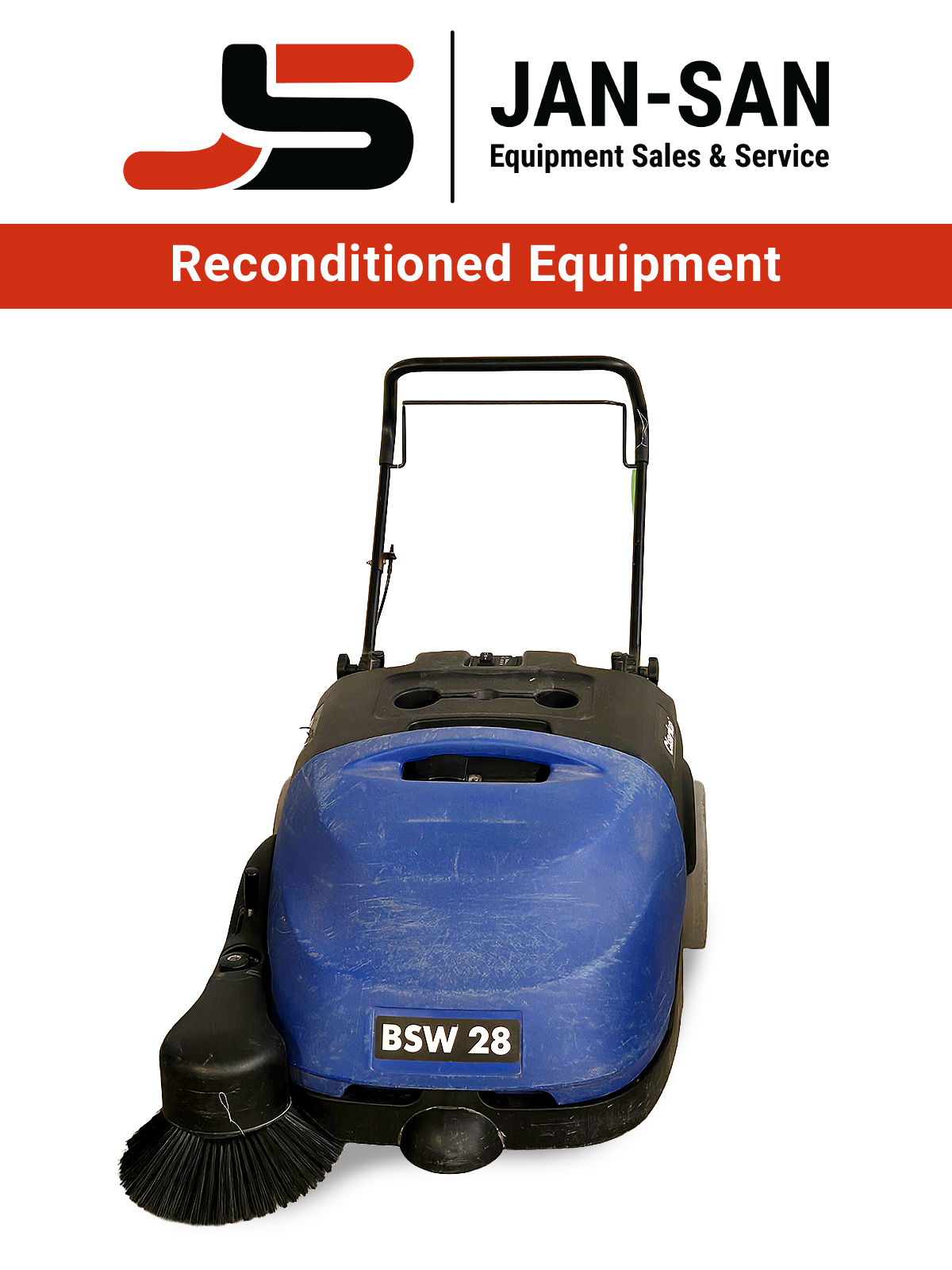 Clarke BSW 28 Battery-Powered Sweeper