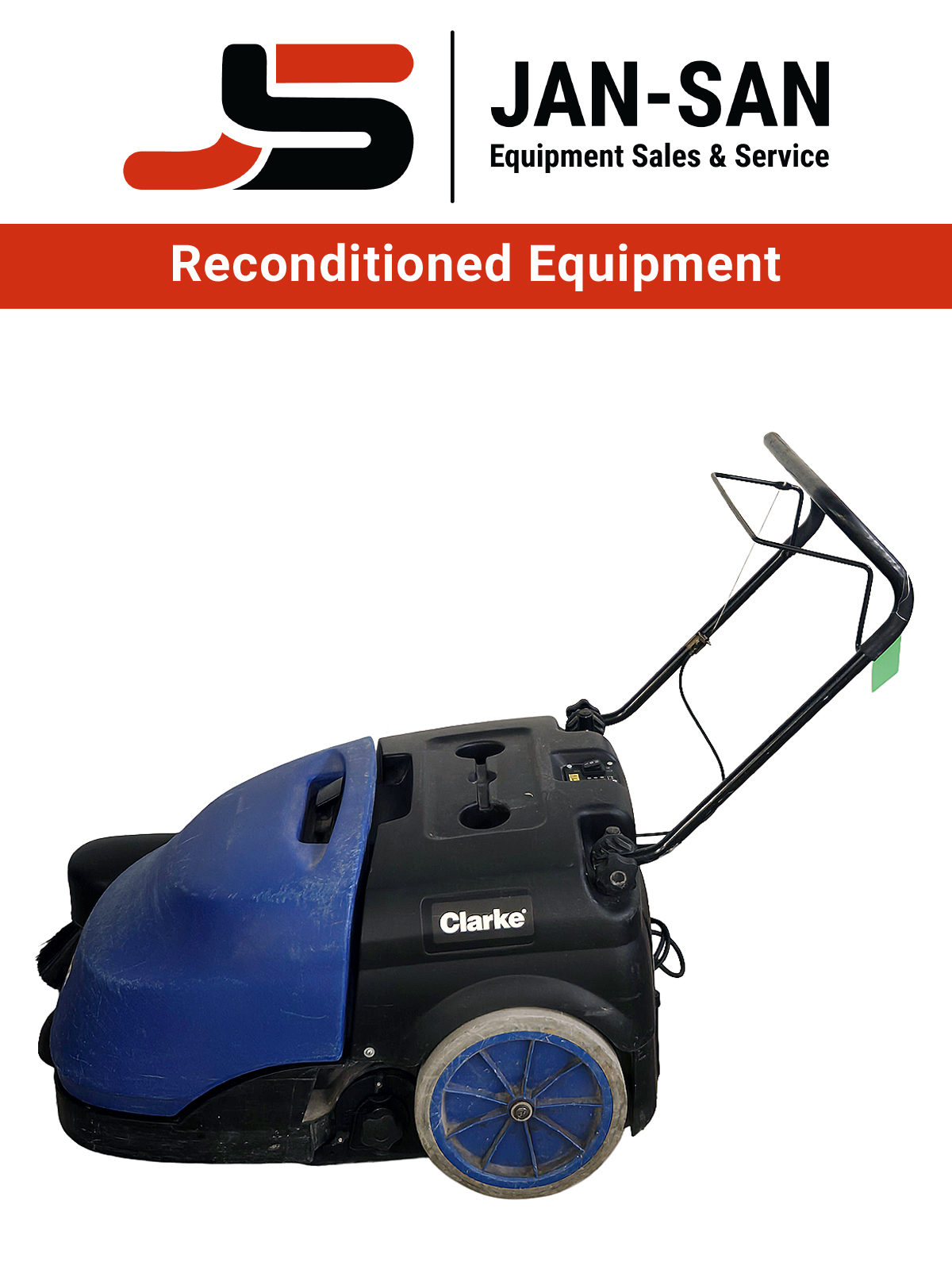 Clarke BSW 28 Battery-Powered Sweeper